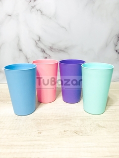 Vaso plástico pastel - comprar online