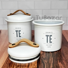 Tarro hermético te vintage - comprar online