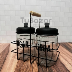 Canasta yerbera azucarera vintage - Tu Bazar Online