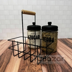 Canasta yerbera azucarera vintage - tienda online