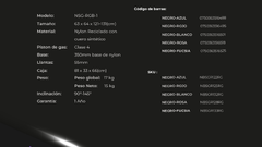 SILLA GAMER NENCON NSG-RGB1 FOAM RGB 140-150KG C/LUMBAR Y CABEZA BK/PK - tienda en línea