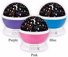 Lampara Proyector Mágico Buro Estrellas Niños Rgb Led - Comprayhelp