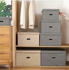 Caja De Almacenamiento Plegable, Caja De Almacenamiento Con Cajón
