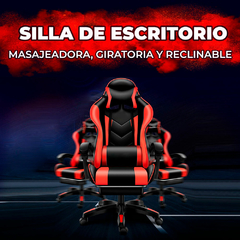Silla Gamer Gaming Diseño Racing Video Juegos Oficina