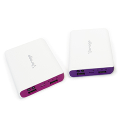 POWER BANK VORAGO AU-300 12000 mAh BLANCO/ROSA
