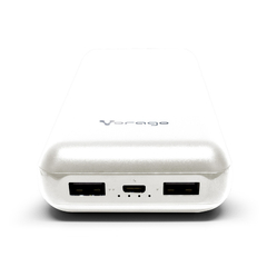 POWER BANK VORAGO PB-550 20,000 mAh 2 PUERTOS 1A/2.1A BLANCO - comprar en línea