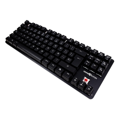 TECLADO MECANICO TKL GAME FACTOR RGB, USB NEGRO, SWITCH RED KBG500-RD en internet