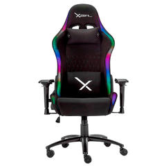 SILLA GAMER XZEAL NEG/RGB ACERO, ALTO DESEMPEÑO