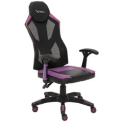 SILLA GAMER XZEAL MORADO MALLA, FOAM, 150° GIRO, ERGONOMICO (XZSXZ30M)