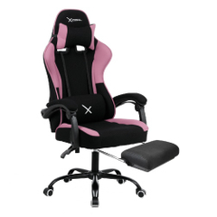 SILLA GAMER XZEAL CON REPOSAPIES COLOR ROSA (XZSXZ52P)