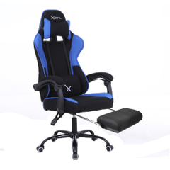 SILLA GAMER XZEAL CON REPOSAPIES COLOR AZUL (XZSXZ52A)