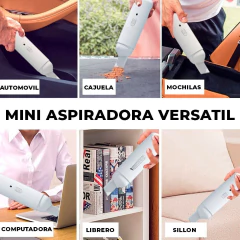 Máxima Succión, Máxima Limpieza | Aspiradora Compacta y Ligera