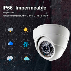 Cámara CCTV analógica HD 1080P 4 en 1