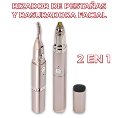 ¡Belleza al instante! Rizador de Pestañas y Rasuradora Facial Digital: Precisión y Elegancia en una sola herramienta - tienda en línea