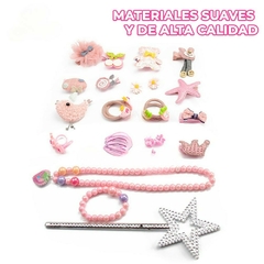 ¡Peinados Mágicos Todos los Días! | Conjunto de Accesorios de Cabello 28 en 1 para Niñas - Comprayhelp