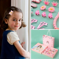 ¡Peinados Mágicos Todos los Días! | Conjunto de Accesorios de Cabello 28 en 1 para Niñas - tienda en línea