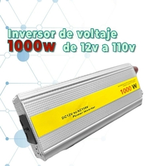 Imagen de ¡Potencia Tu Vida! Inversor de Corriente 1000W para Electrónica y Dispositivos
