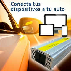 ¡Potencia Tu Vida! Inversor de Corriente 1000W para Electrónica y Dispositivos