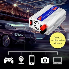 ¡Potencia tu Aventura Automotriz! Inversor De Corriente Automotriz 300w 12v A 110v para tus Dispositivos Electrónicos - tienda en línea