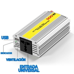 ¡Potencia y Seguridad para Tu Hogar! Inversor Voltaje Con Cargador Ups Volta 12vdc en internet