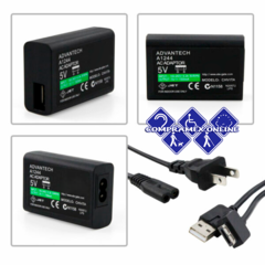 Cargador Regulador 3 En 1 Ps Vita Con Cable Usb 5v 1500ma - comprar en línea