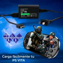Cargador Regulador 3 En 1 Ps Vita Con Cable Usb 5v 1500ma