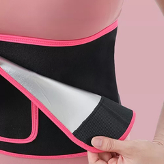 ¡La Faja Reductora Que Revoluciona Tu Figura! - Ajuste Perfecto con Velcros y Efecto Sauna para Moldear Tu Cintura - Comprayhelp