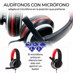 Audifonos Diadema Gamer Usb Audio Xbox 360 Pc Ps4 Q6 - Comprayhelp