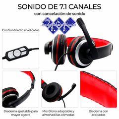 Audifonos Diadema Gamer Usb Audio Xbox 360 Pc Ps4 Q6 en internet