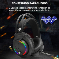 Diadema Audifonos Gamer Rgb Led Colores Ps4 Xbox Pc Laptop - Comprayhelp