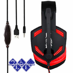 Audifonos Diadema Gamer Led Videojuegos Con Micrófono - Comprayhelp