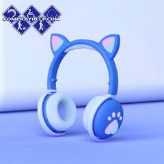 Audifonos Bluetooth Con Orejas de Gato Fidelidad De Sonido 5 Colores en internet