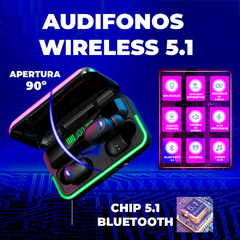 Auriculares Inalámbricos E10 Tws Con Bluetooth 5.1 Gamers Multicolor Calidad en internet