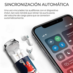 Audífonos Inalámbricos Bluetooth Y Cargador De Batería