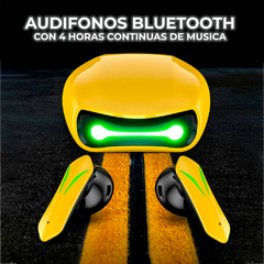 Audífonos Abejorro In-ear Gamer Inalámbricos Bluetooth M5 Con Touch