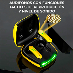 Audífonos Abejorro In-ear Gamer Inalámbricos Bluetooth M5 Con Touch - comprar en línea