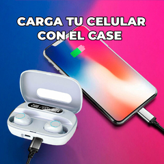 Auriculares Inalámbricos M9 Tws Con Bluetooth Contra Agua Chip 5.2 - Comprayhelp