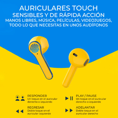 Audífonos Inalámbricos Con Cargador Y Batería Touch - comprar en línea