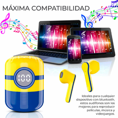 Audífonos Inalámbricos Con Cargador Y Batería Touch