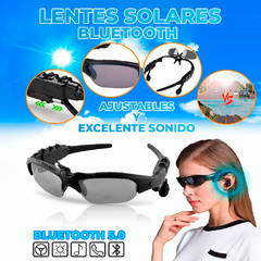 Lentes De Sol Bluetooth Manos Libres Audífonos Inalámbricos