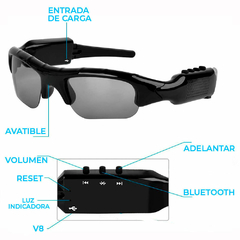 Imagen de Lentes De Sol Bluetooth Manos Libres Audífonos Inalámbricos