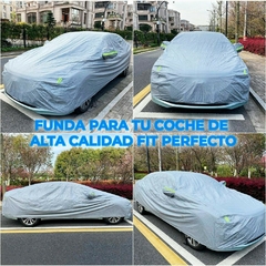 Dile Adiós al Polvo, Sol y Lluvia | Cubierta Impermeable con Reflectantes 4.7m - Comprayhelp