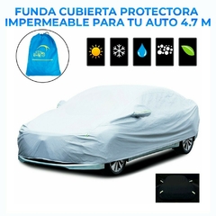 Dile Adiós al Polvo, Sol y Lluvia | Cubierta Impermeable con Reflectantes 4.7m en internet