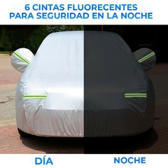 Dile Adiós al Polvo, Sol y Lluvia | Cubierta Impermeable con Reflectantes 4.7m en internet