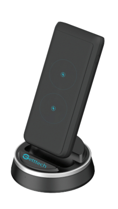 POWER BANK GETTTECH GCA-16501 ATOM 10000MAH/QI/STAND/QC GCA-16501