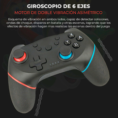 Control Bluetooth Compatible Nintendo Switch Con Vibración Multiplataforma - tienda en línea