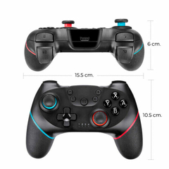 Control Bluetooth Compatible Nintendo Switch Con Vibración Multiplataforma