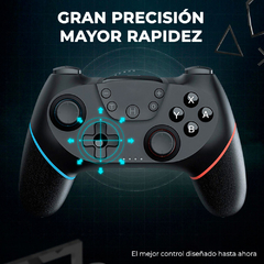 Control Bluetooth Compatible Nintendo Switch Con Vibración Multiplataforma - comprar en línea