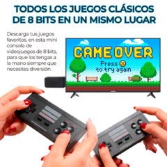 Consola Mini Retro 888 Juegos Con Controles - comprar en línea