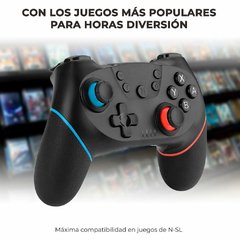 Control Bluetooth Compatible Nintendo Switch Con Vibración Multiplataforma - comprar en línea